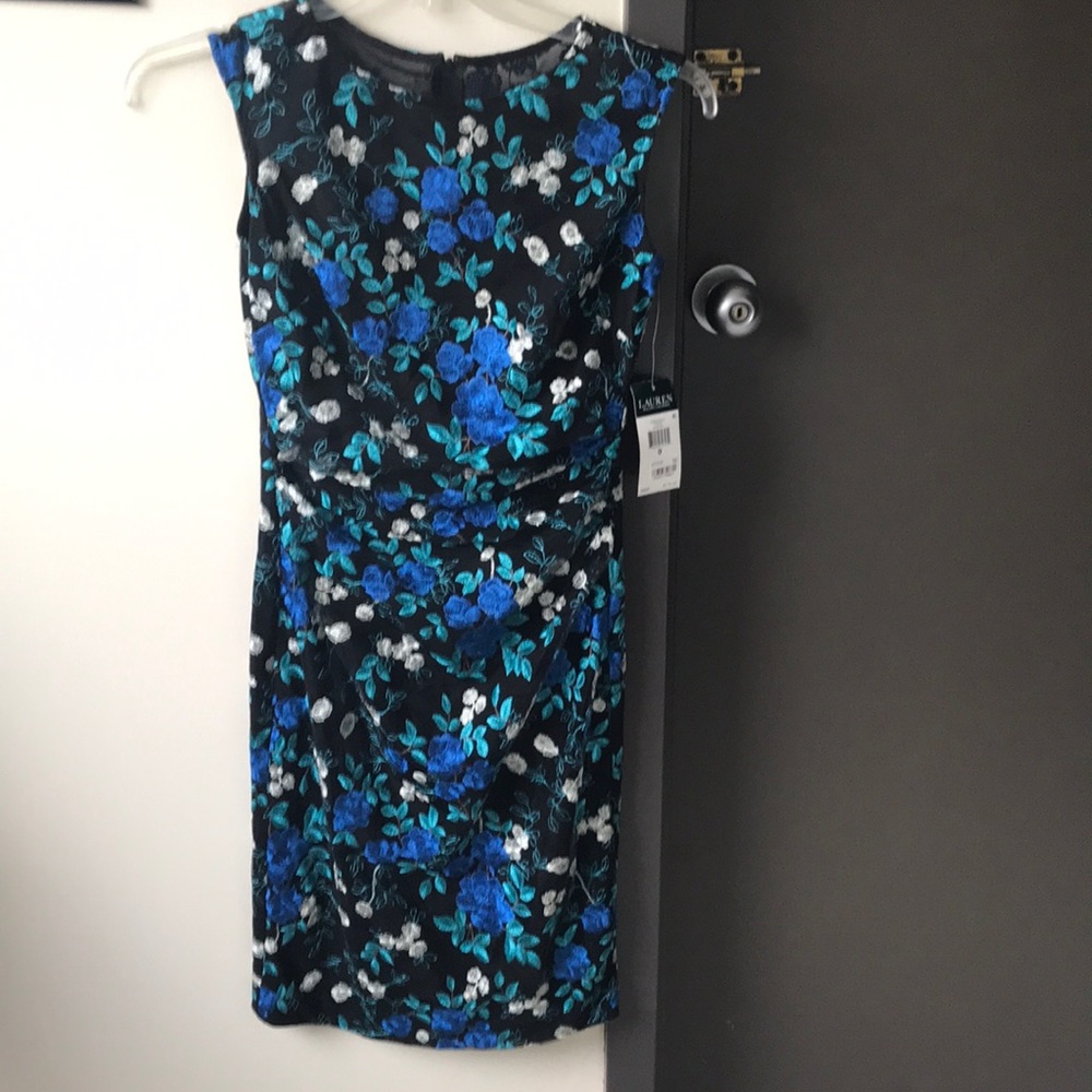 Ralph Lauren embroidered dress